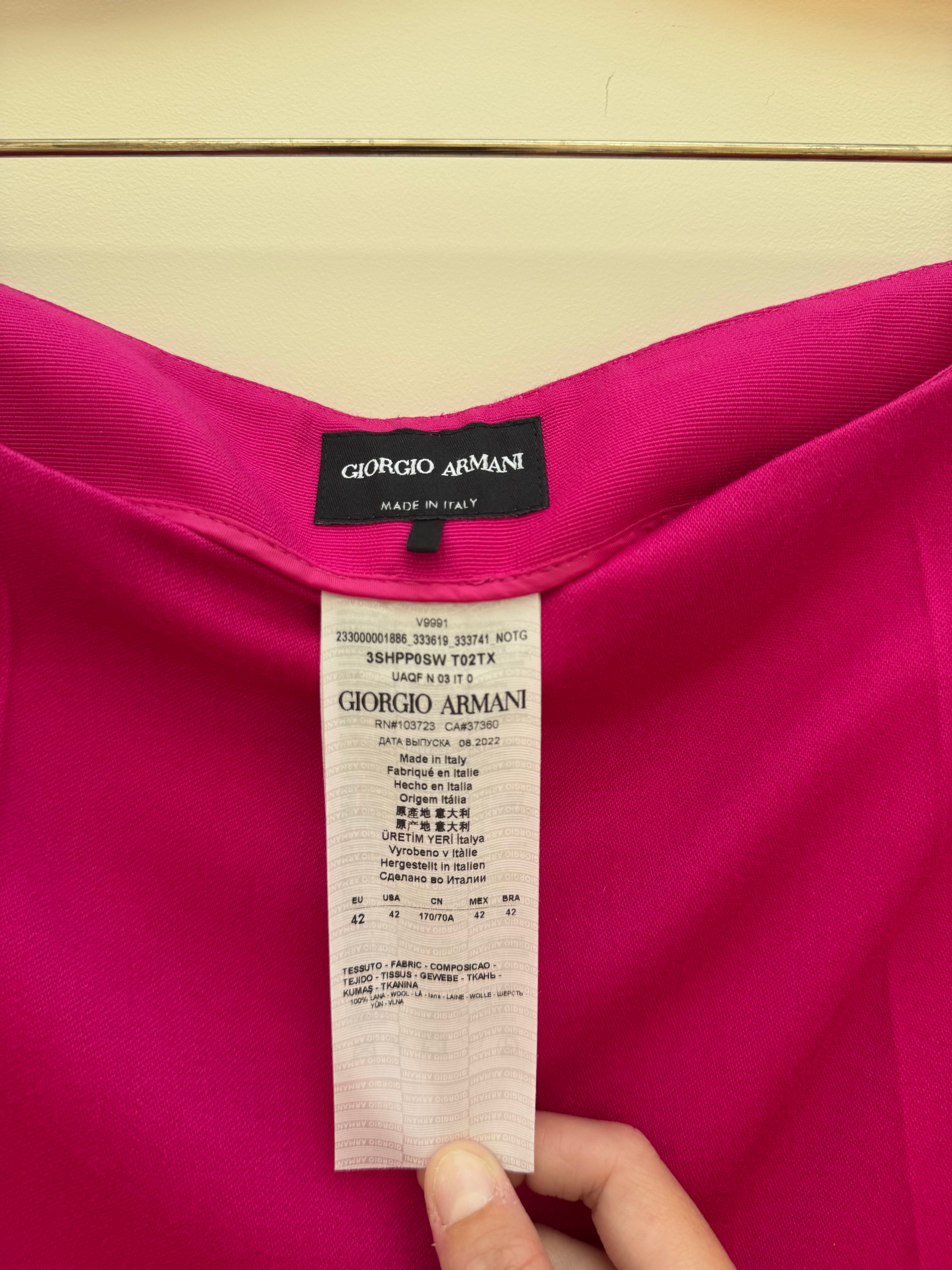 Tuxedo Hot Pink Wool Suit