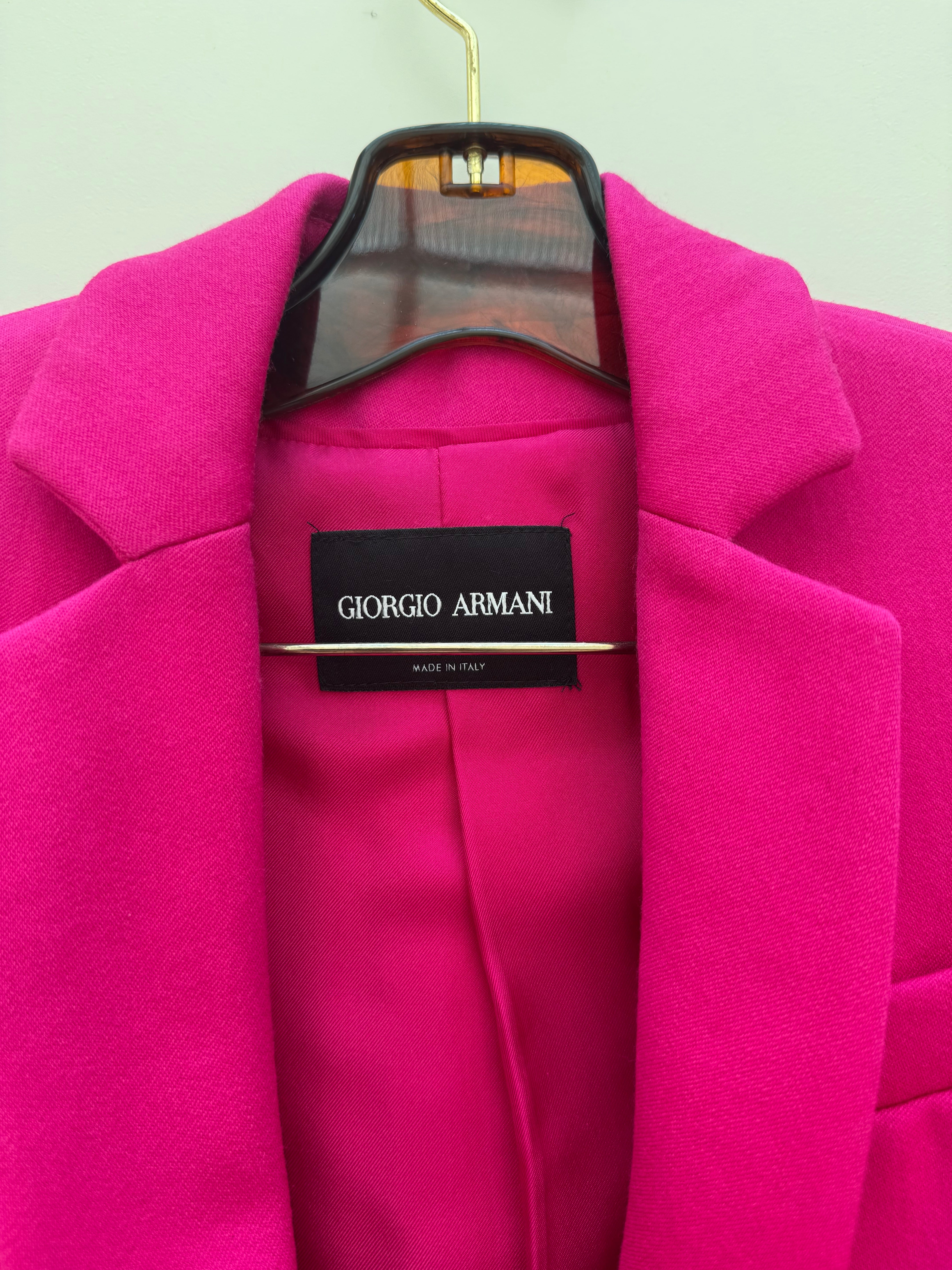Tuxedo Hot Pink Wool Suit