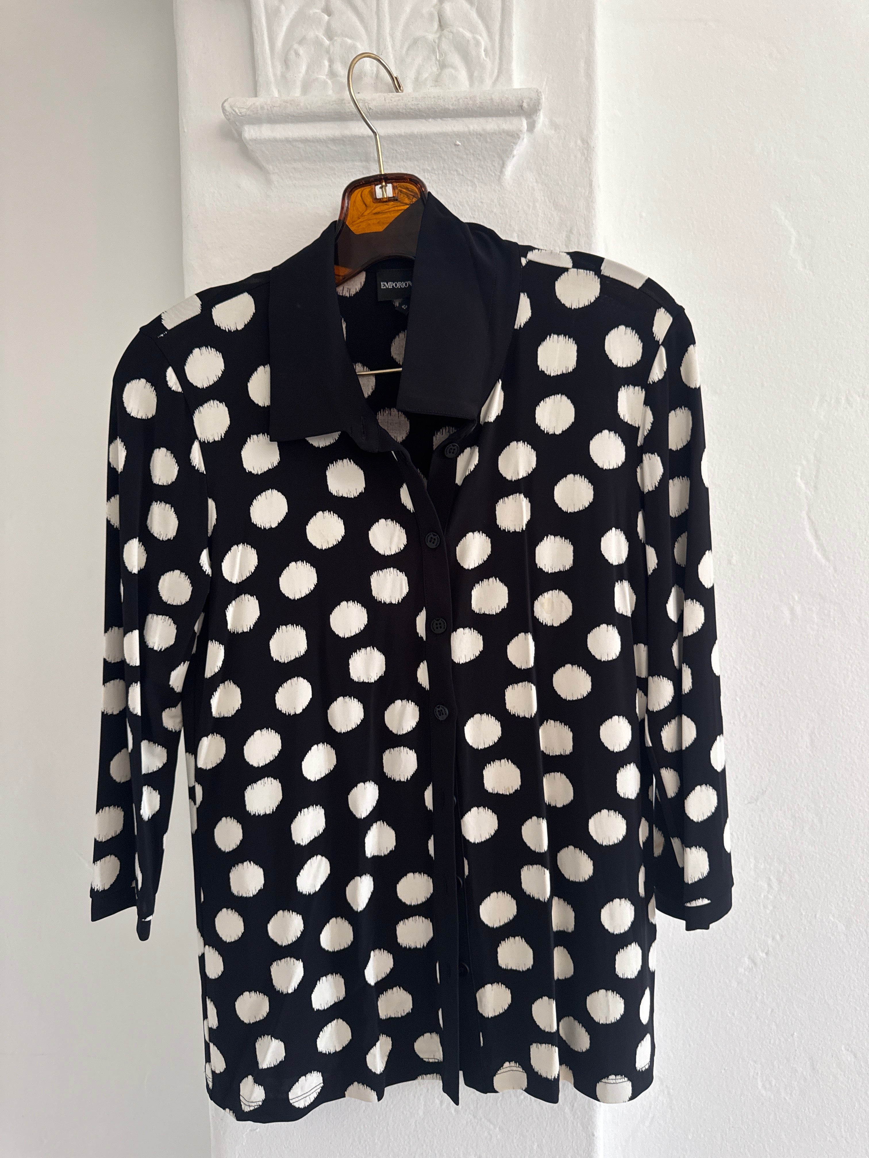 Two Piece Polka Dot Set