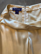 Silk Ivory-Cream Pants
