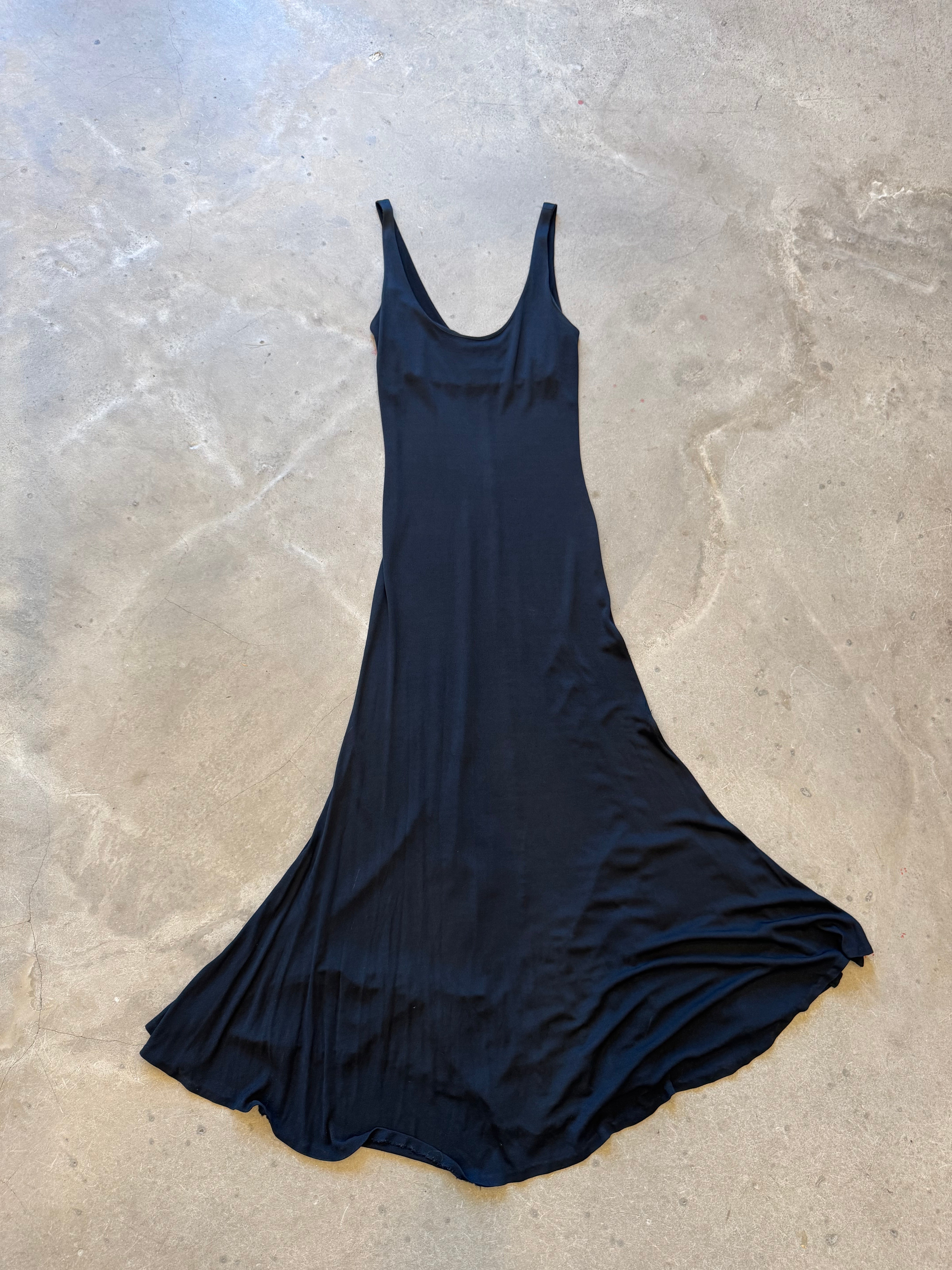 Slinky Black Dress