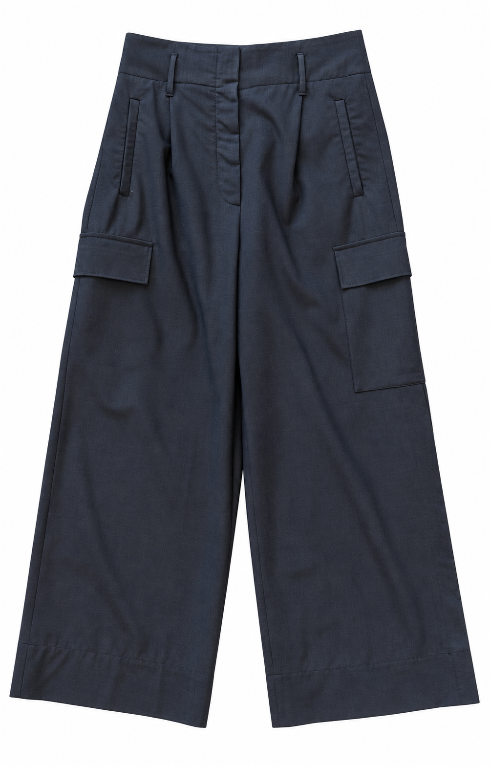 Dark Grey Cargo Trousers