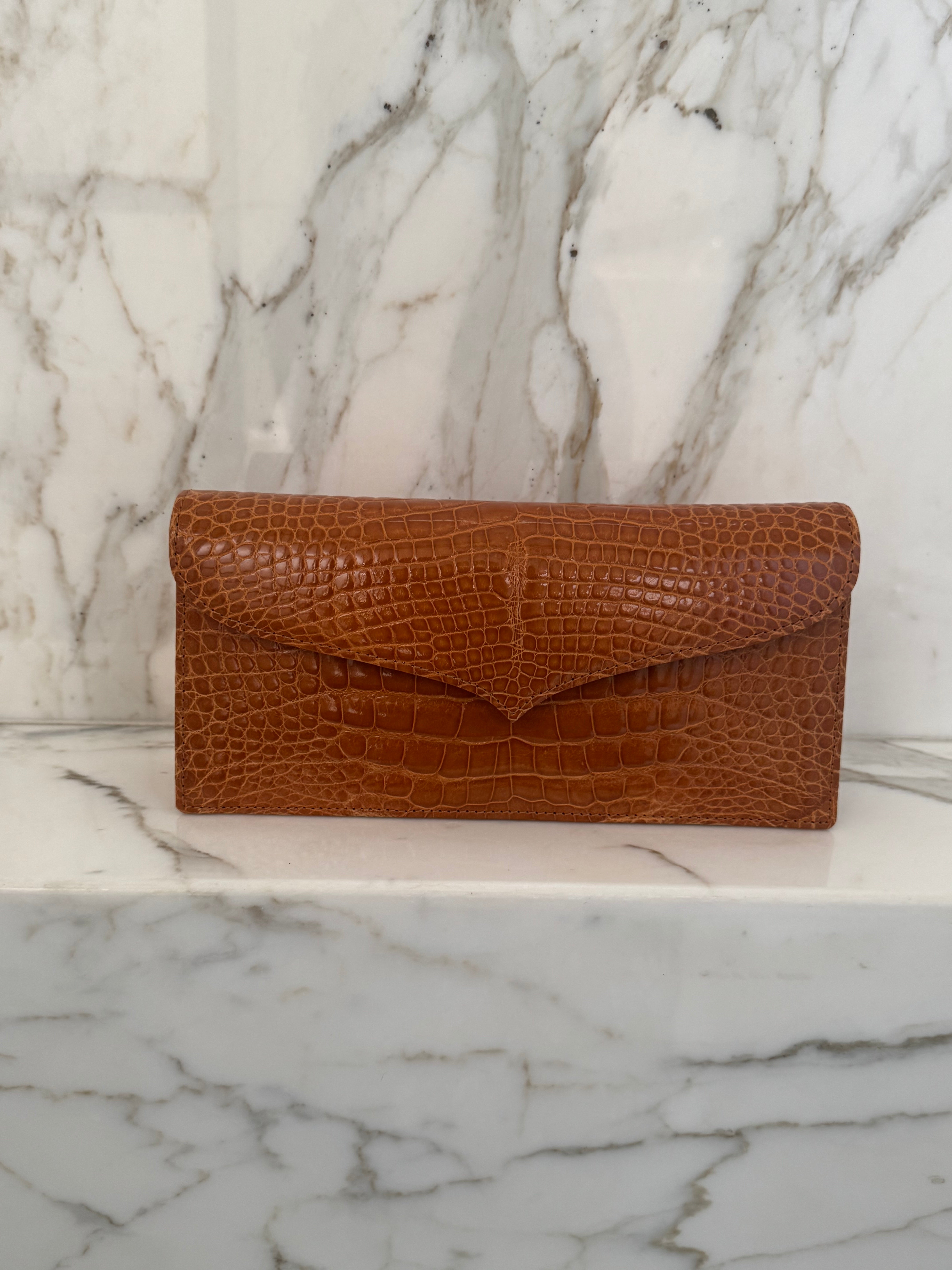 Brown clutch