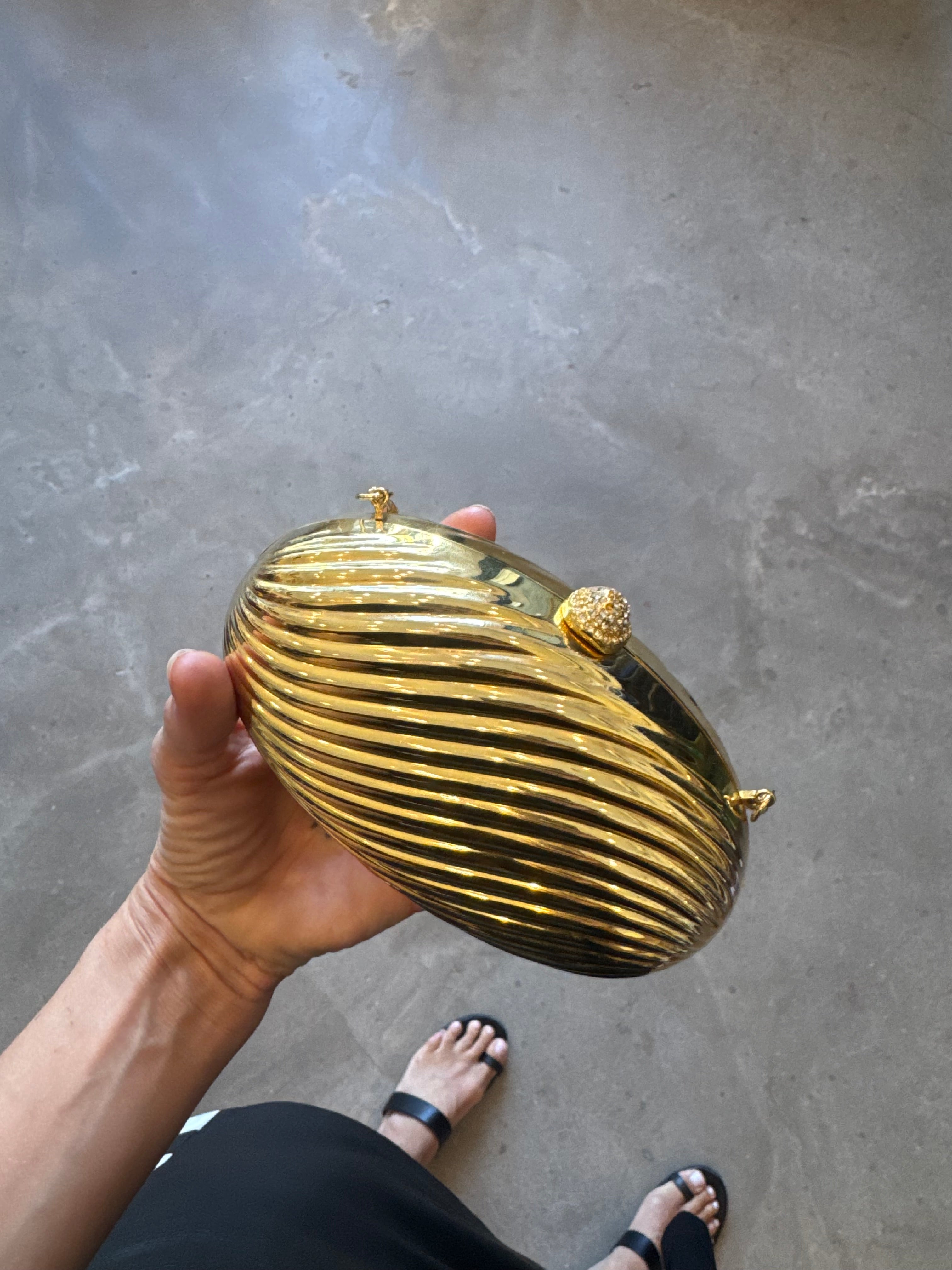 Gold Vintage Clutch