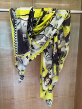 Neon Print Cashmere Scarf