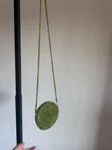 Green Beaded Bag