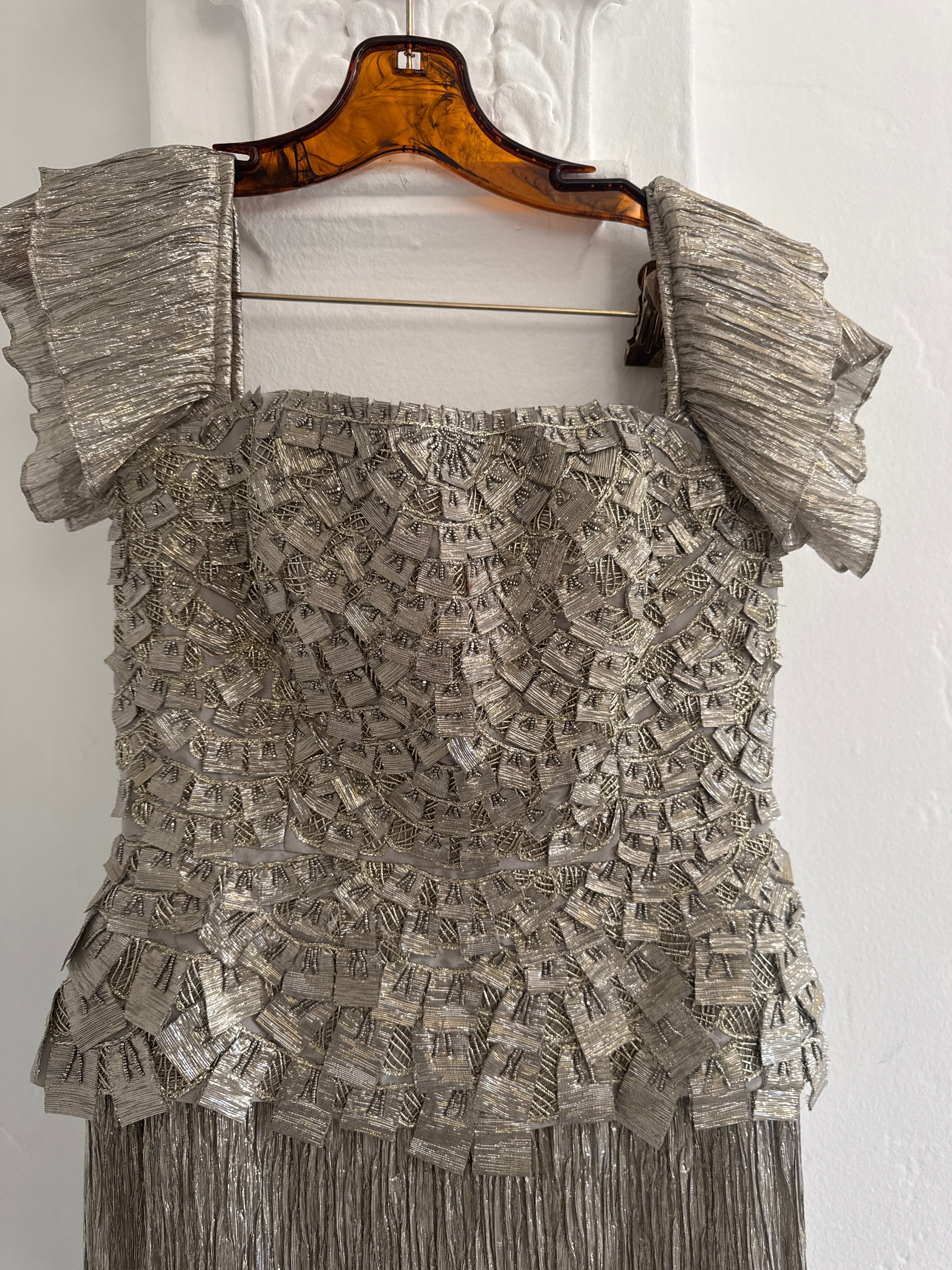 Silver Cocktail Dress