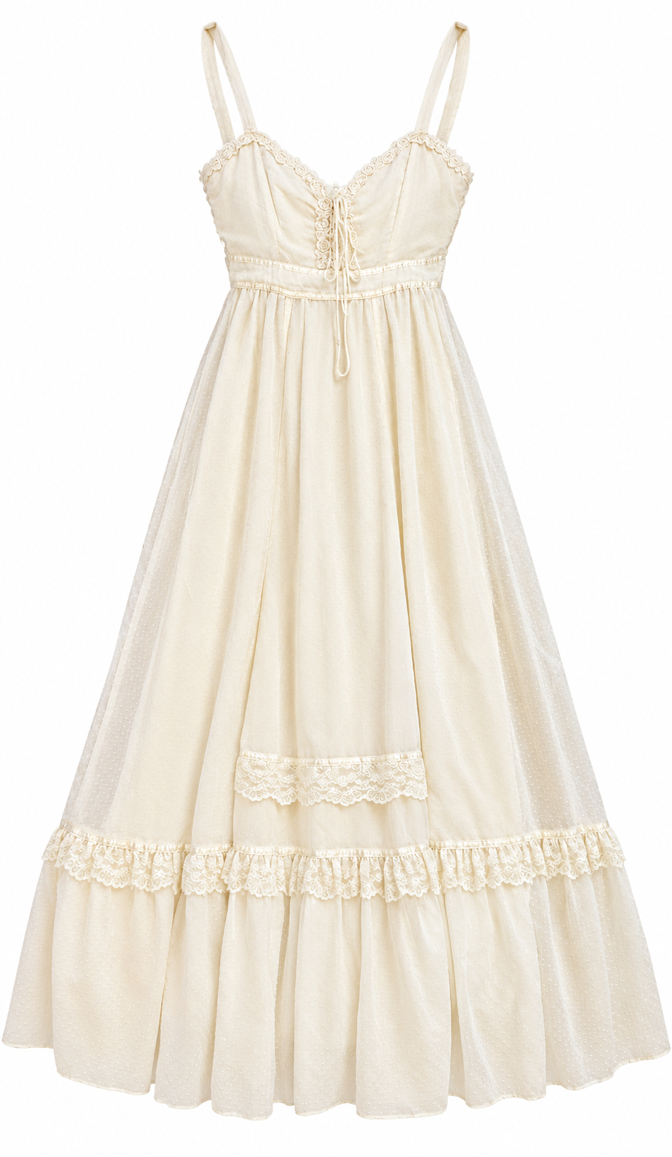 Vintage Ivory Prairie Gown