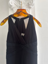 Halter Style Ruched dress with Empire Waist