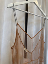 Nude and Crystal Dress