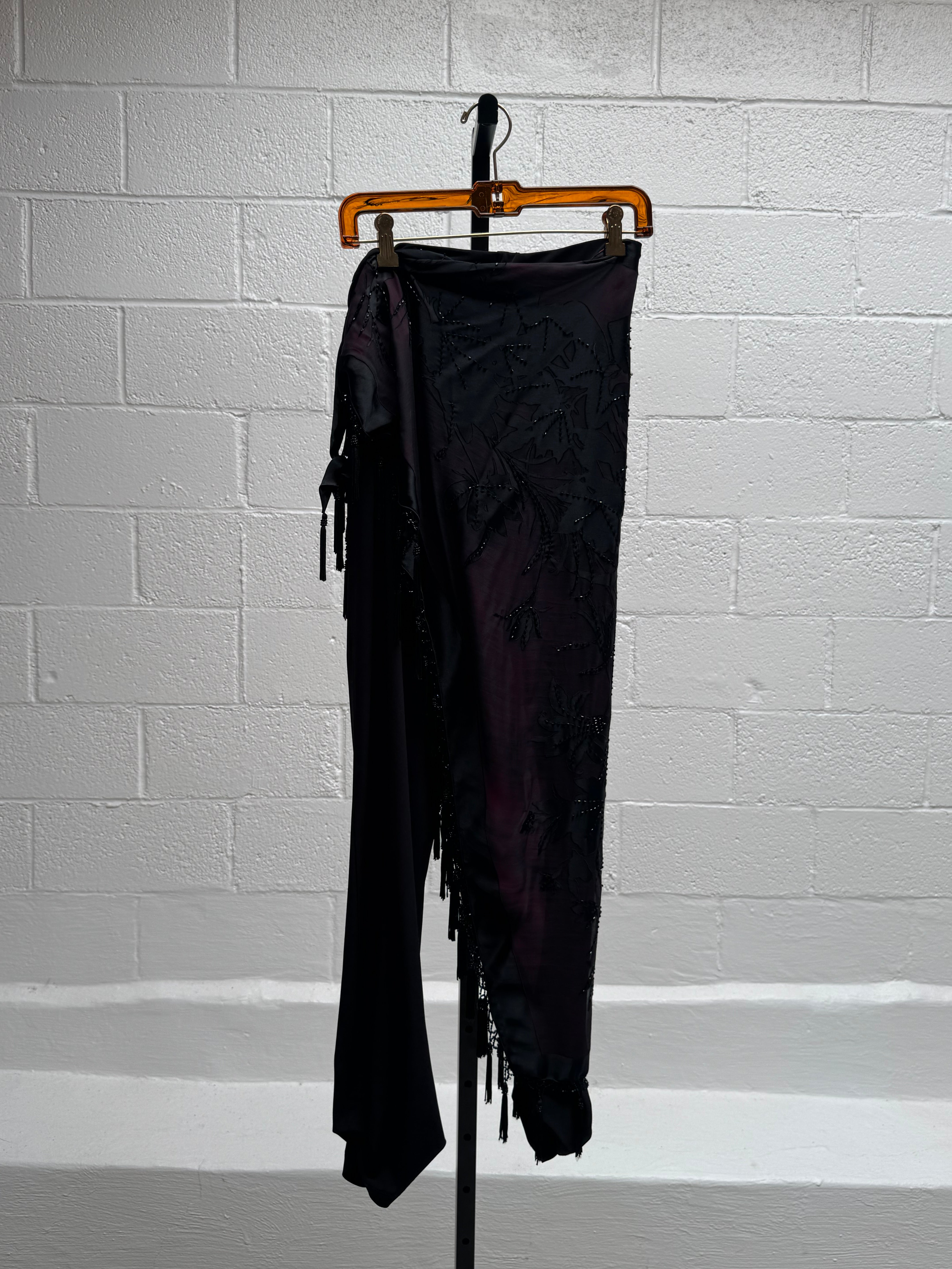 Pant with Wrap and Fringe