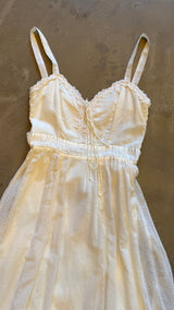 Vintage Ivory Prairie Gown