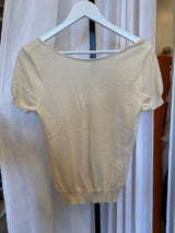 Cream Cashmere Top