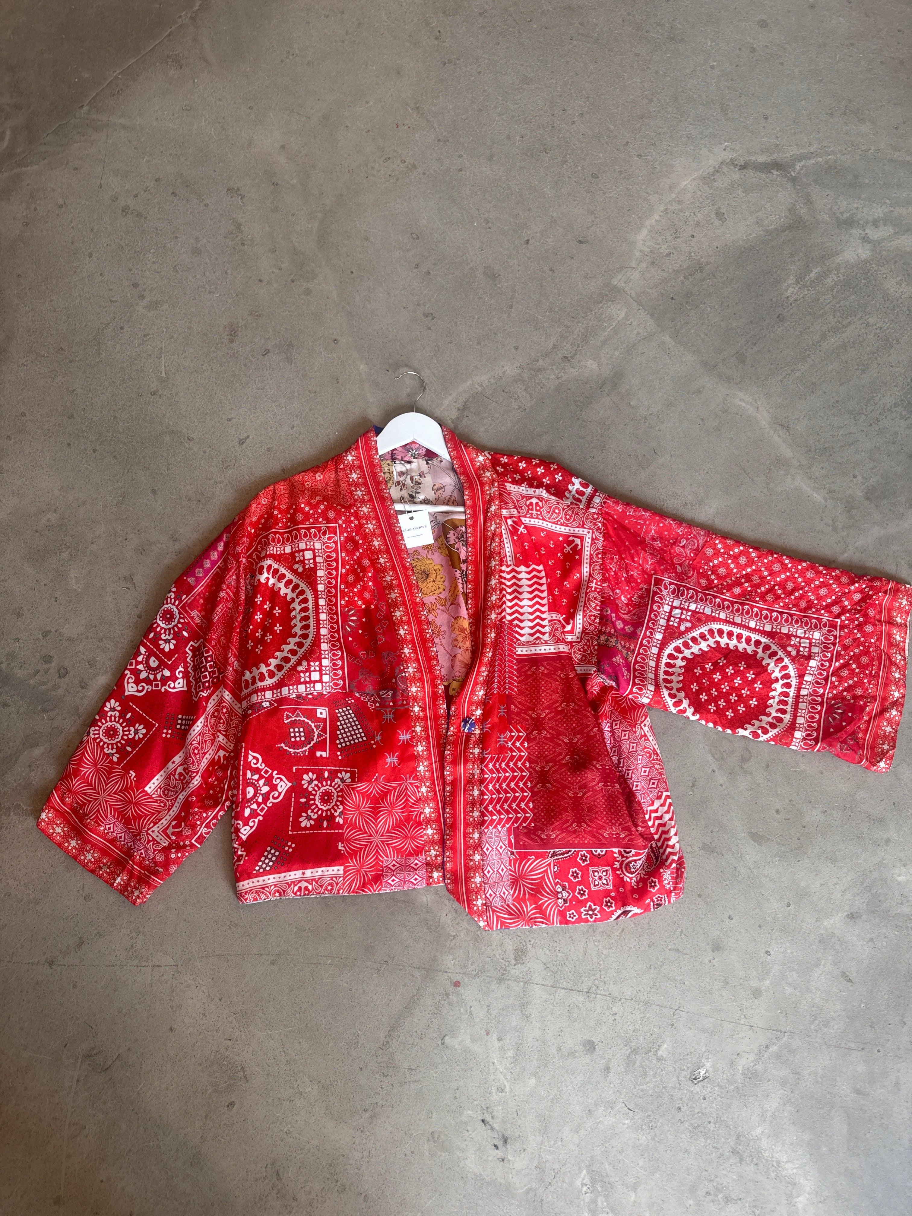 Reversible Silk Jacket