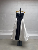 Black and White Ballgown