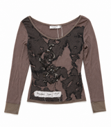 80’s Lace&Beads Top