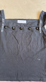 Vintage Black Cami Top