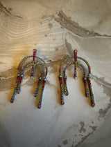 Horseshoe Rainbow Earrings