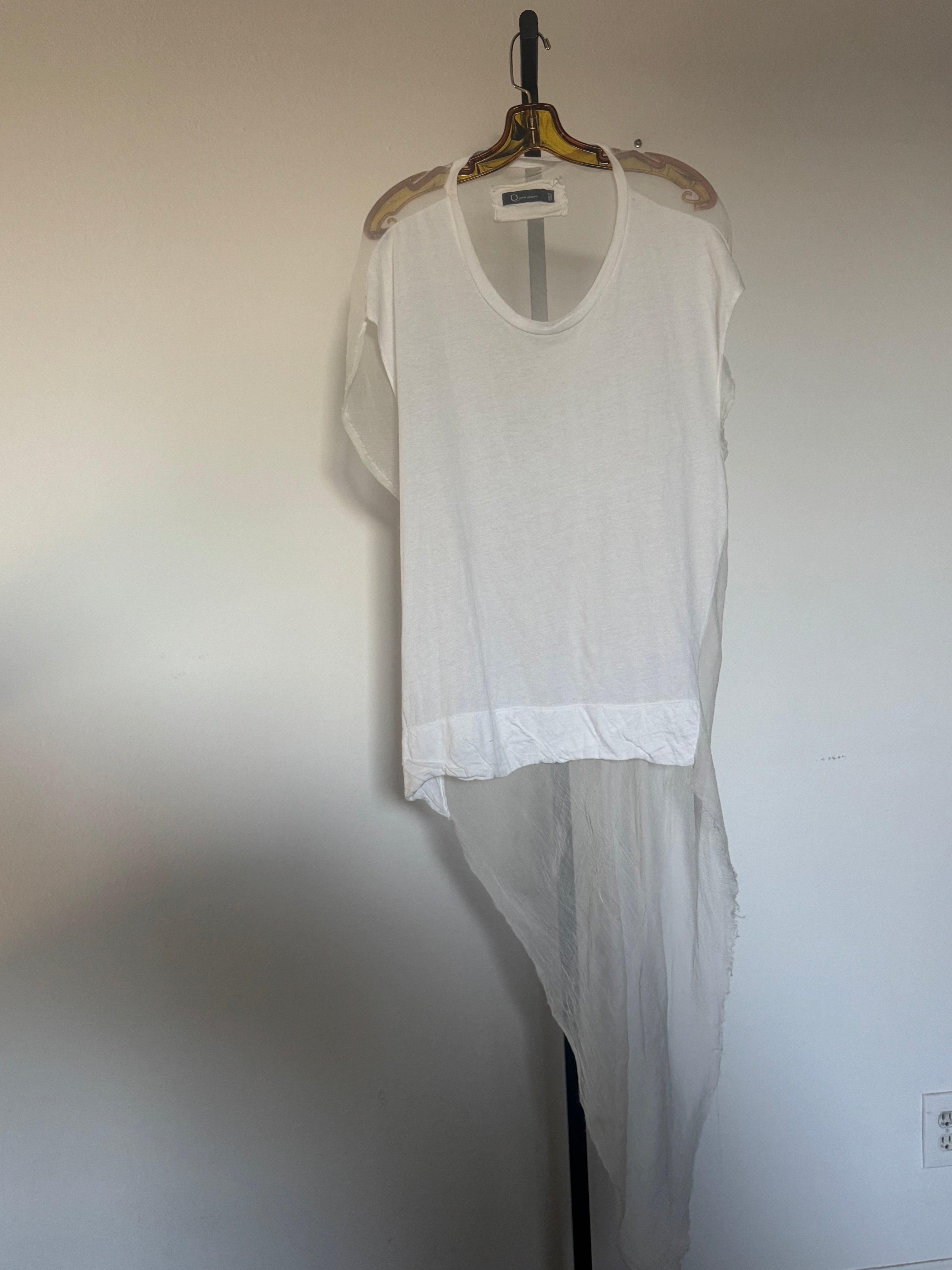 T shirt with Chiffon