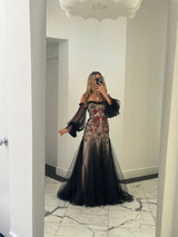 Archival 2012 Pre-Fall Embroidered Tulle Gown