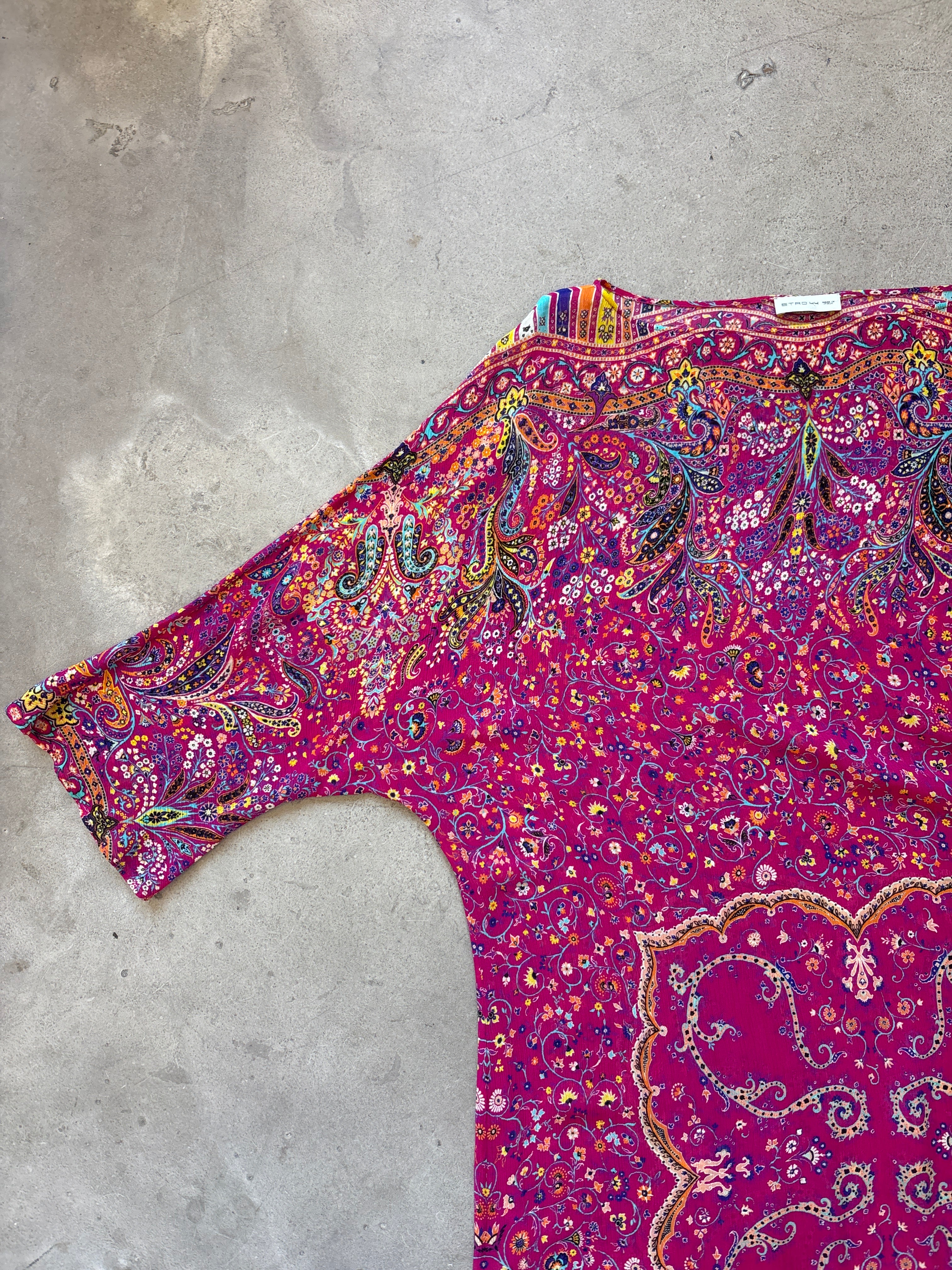 Pink Paisley Kaftan