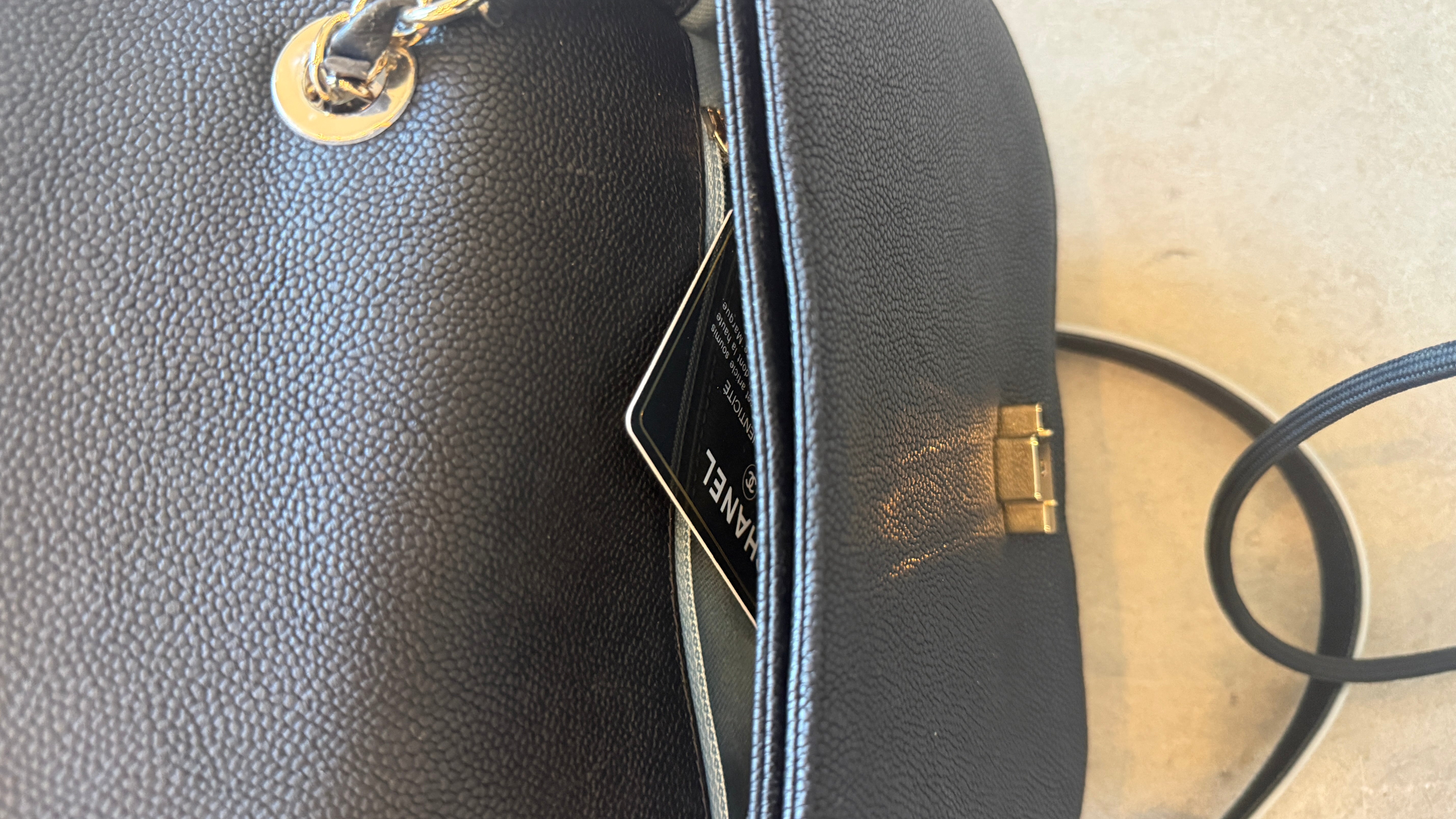 Cuba Caviar Leather Bag