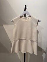 Cream Top with Flare