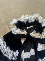 Velvet and Lace Cape FW23