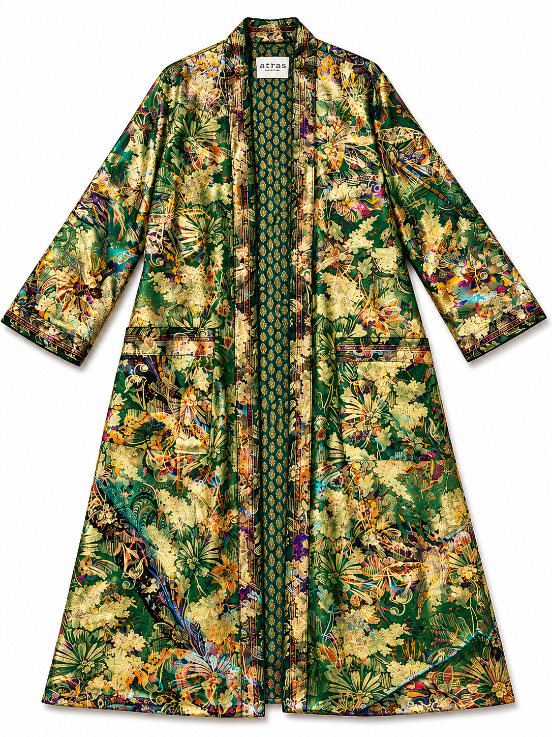 Brocade Silk Duster