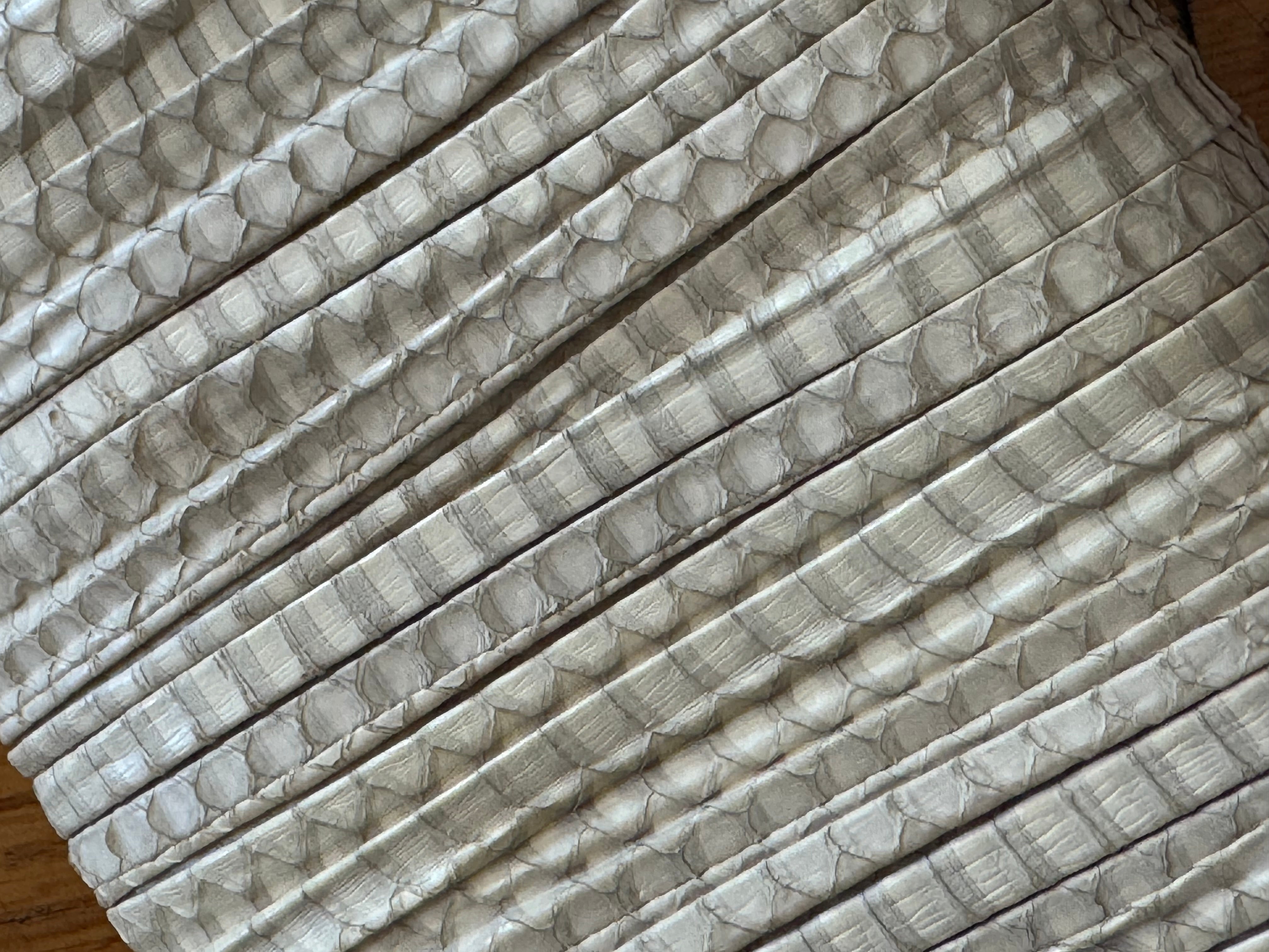 Cruise 2018 Pleated Python Bag