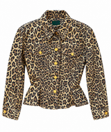 Iconic Leopard Hour Glass Jacket
