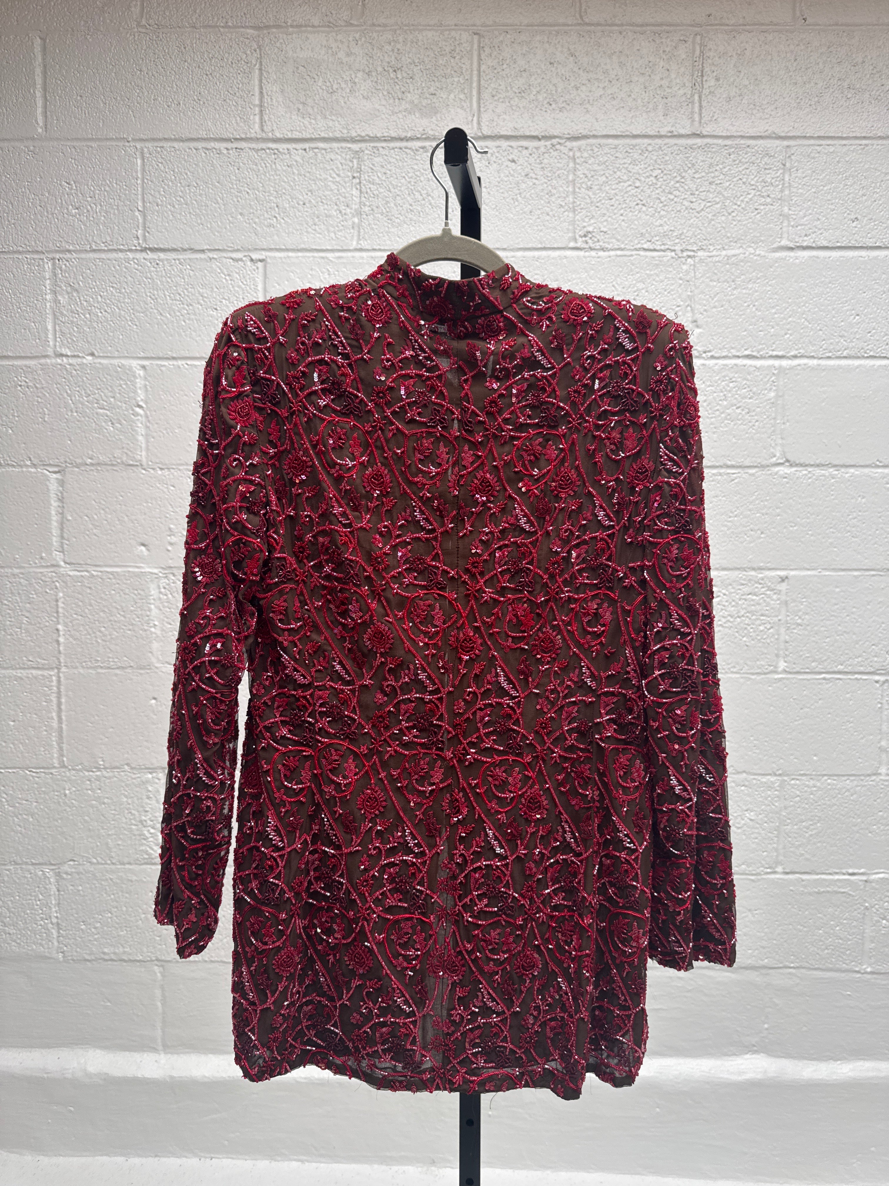Red Beaded Jacket