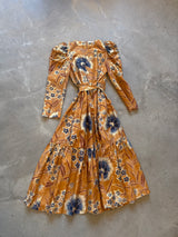 Floral Silk Dress