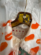 Art Collage Silk Shirt