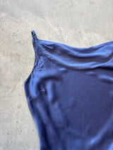 Periwinkle Silk Gown