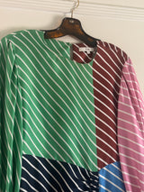 Color Block Stripe Dress