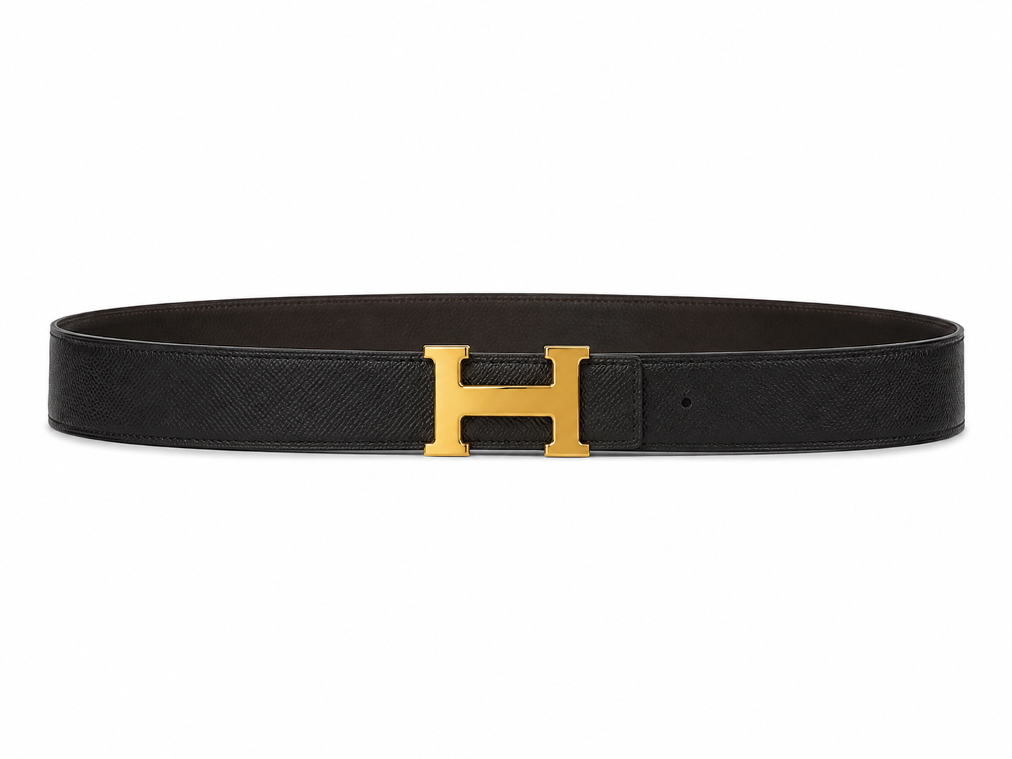 Constance belt buckle & Reversible leather strap 38 mm