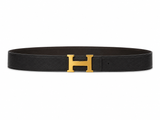 Constance belt buckle & Reversible leather strap 38 mm