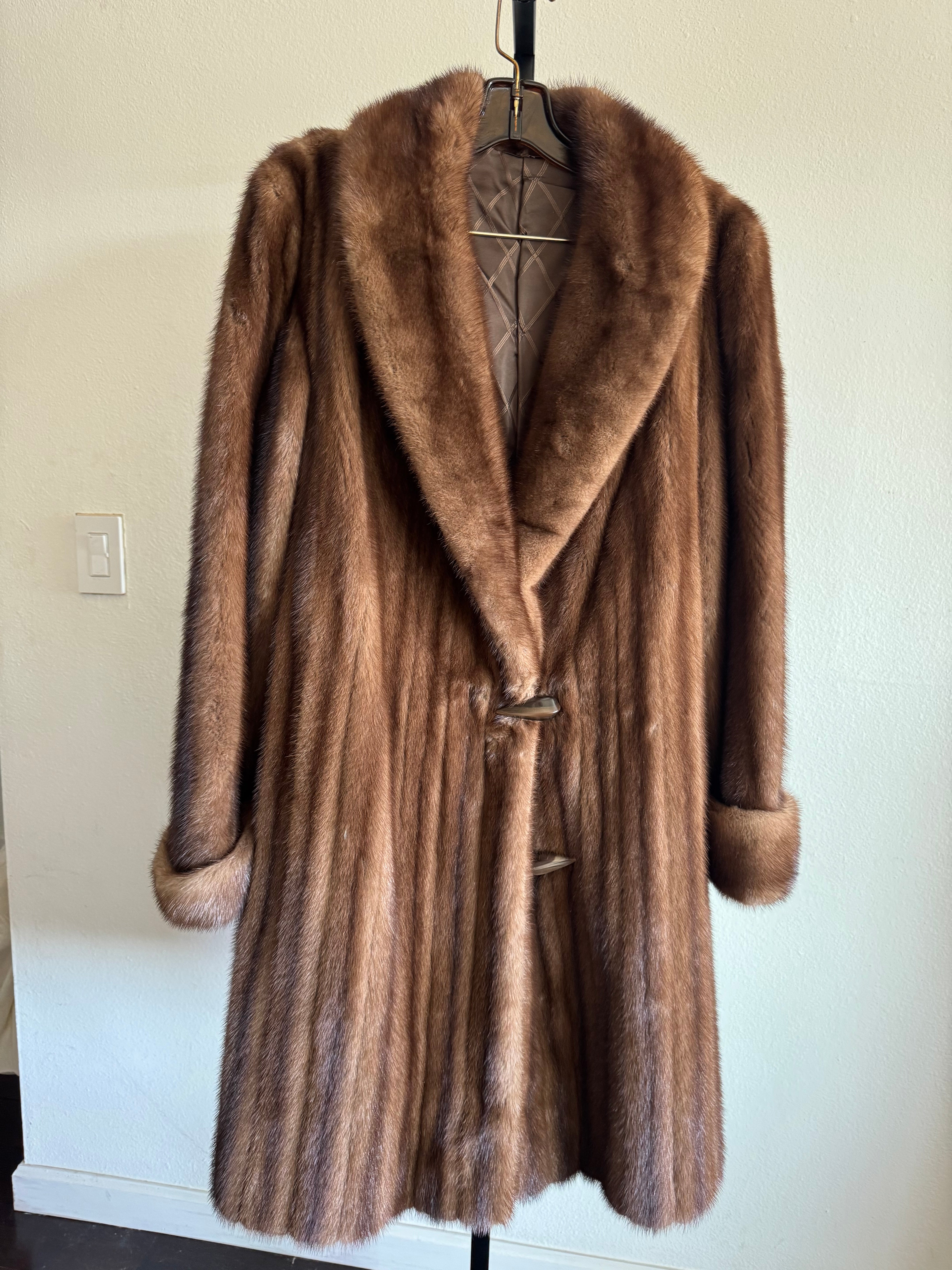 Vintage Fur Coat 1980s