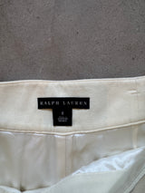 Vintage Cream Wool Pants