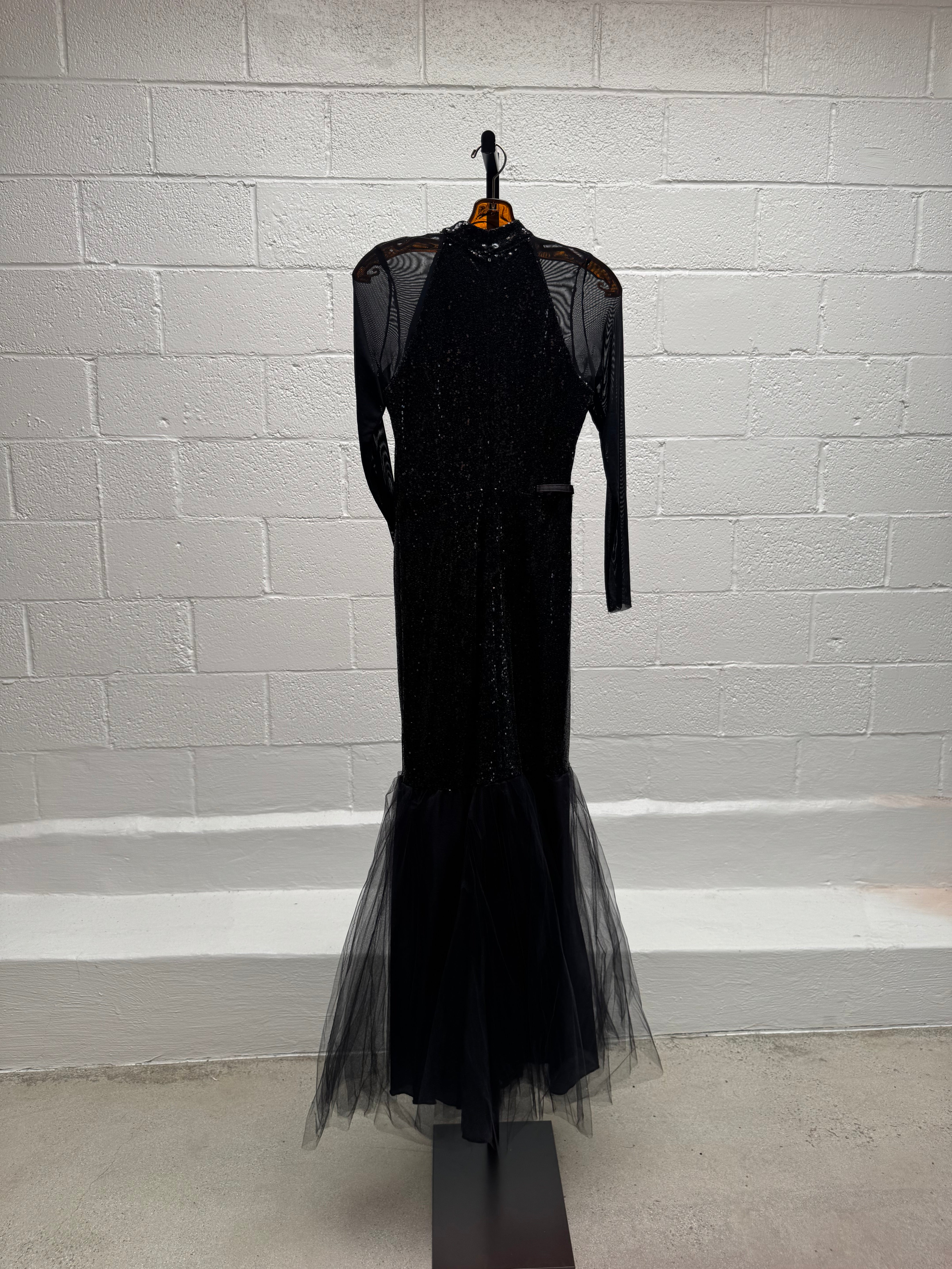 Long sequins gown