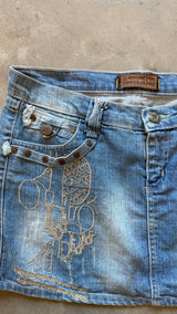 Early 2000's Denim Mini Skirt