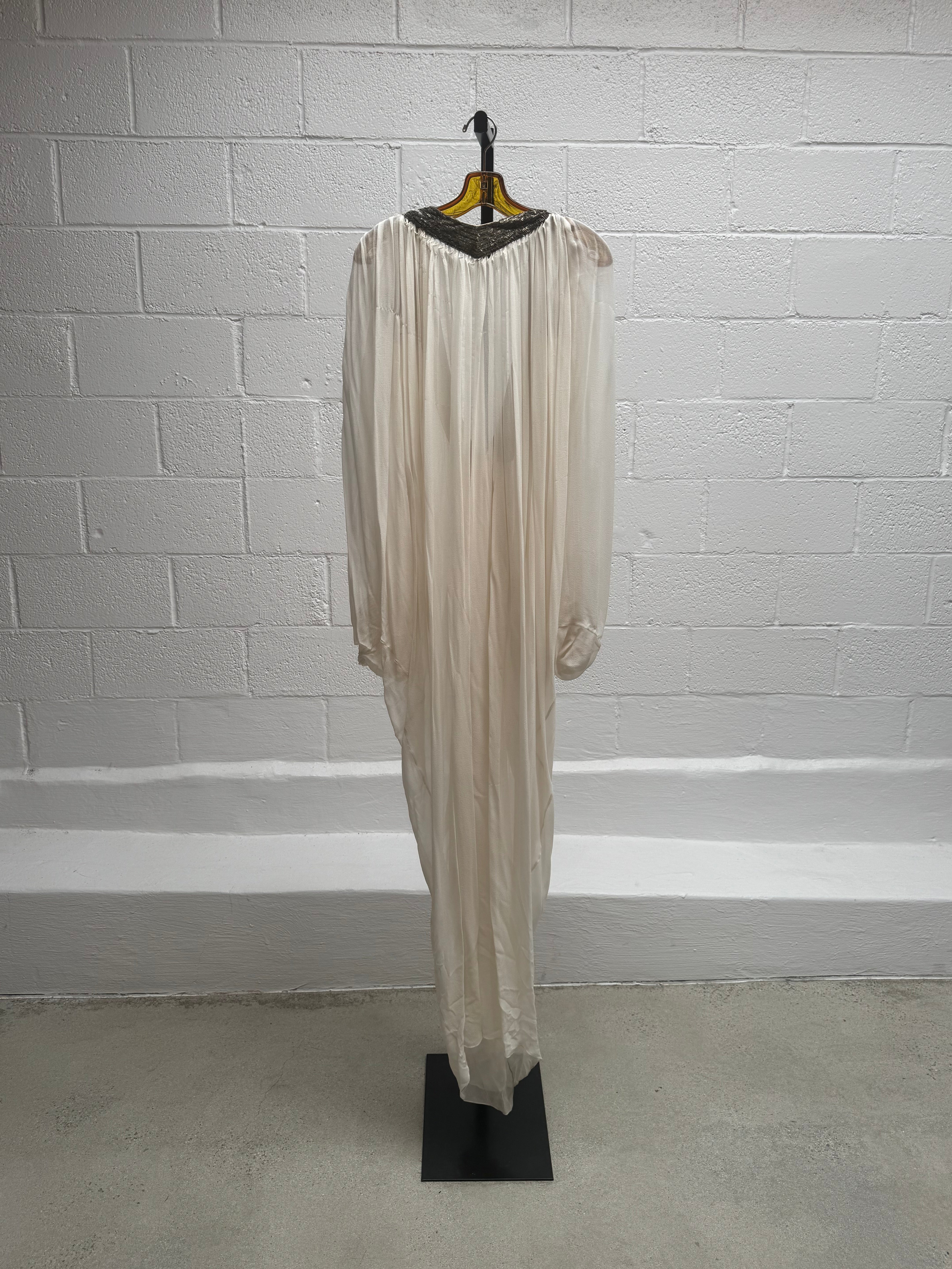 White Chiffon Tunic