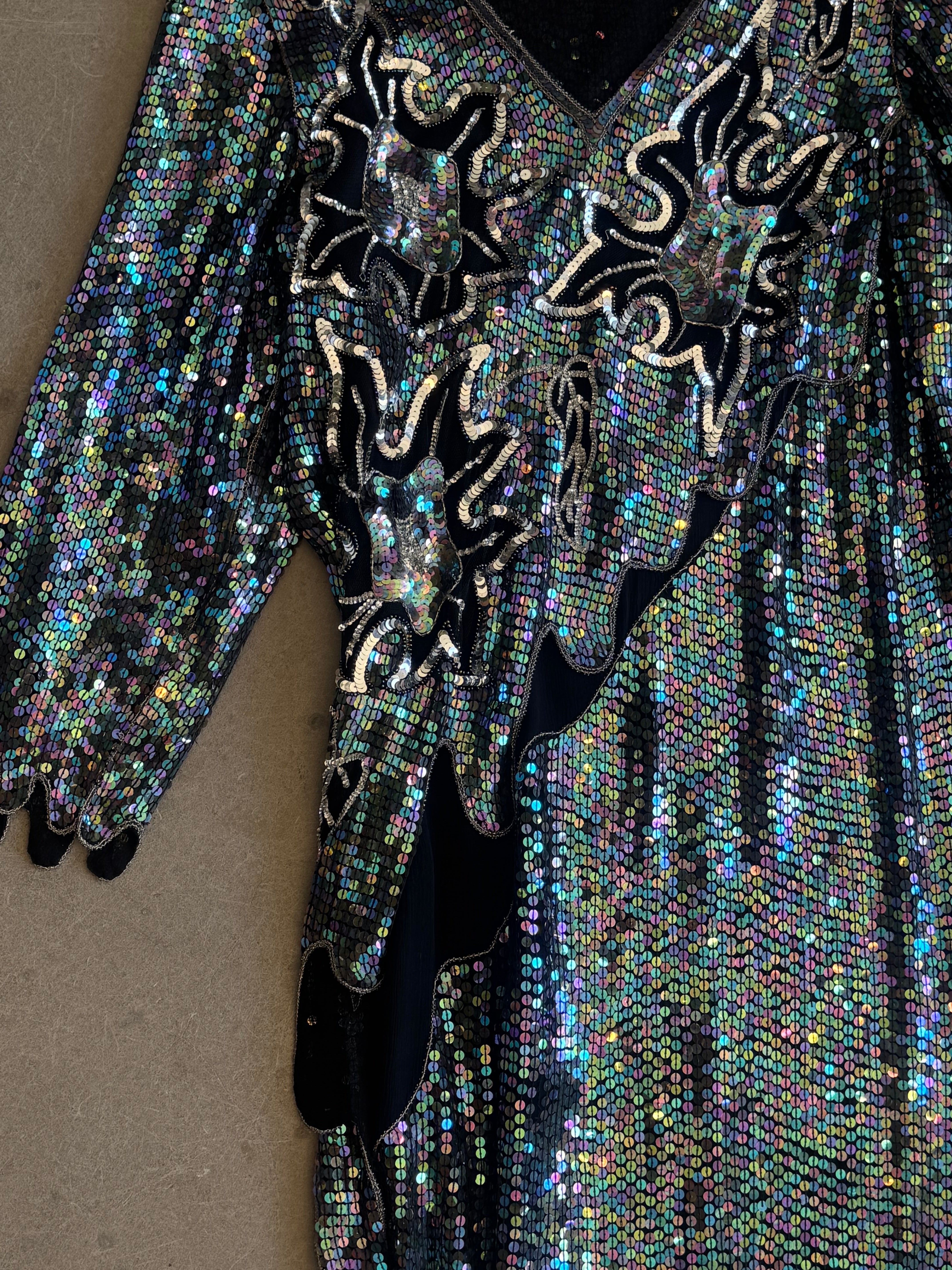 Sequins Vintage Dress