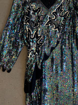 Sequins Vintage Dress