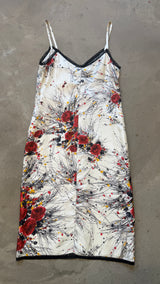 Floral Print Slip Dress