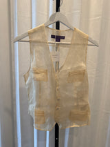 Organza Vest • Purple Lable