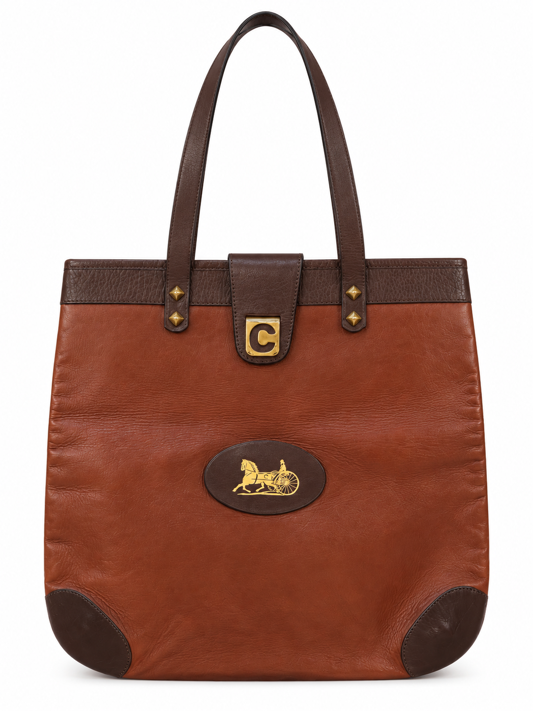 Vintage 80’s Celine Horse & Carriage Leather Tote