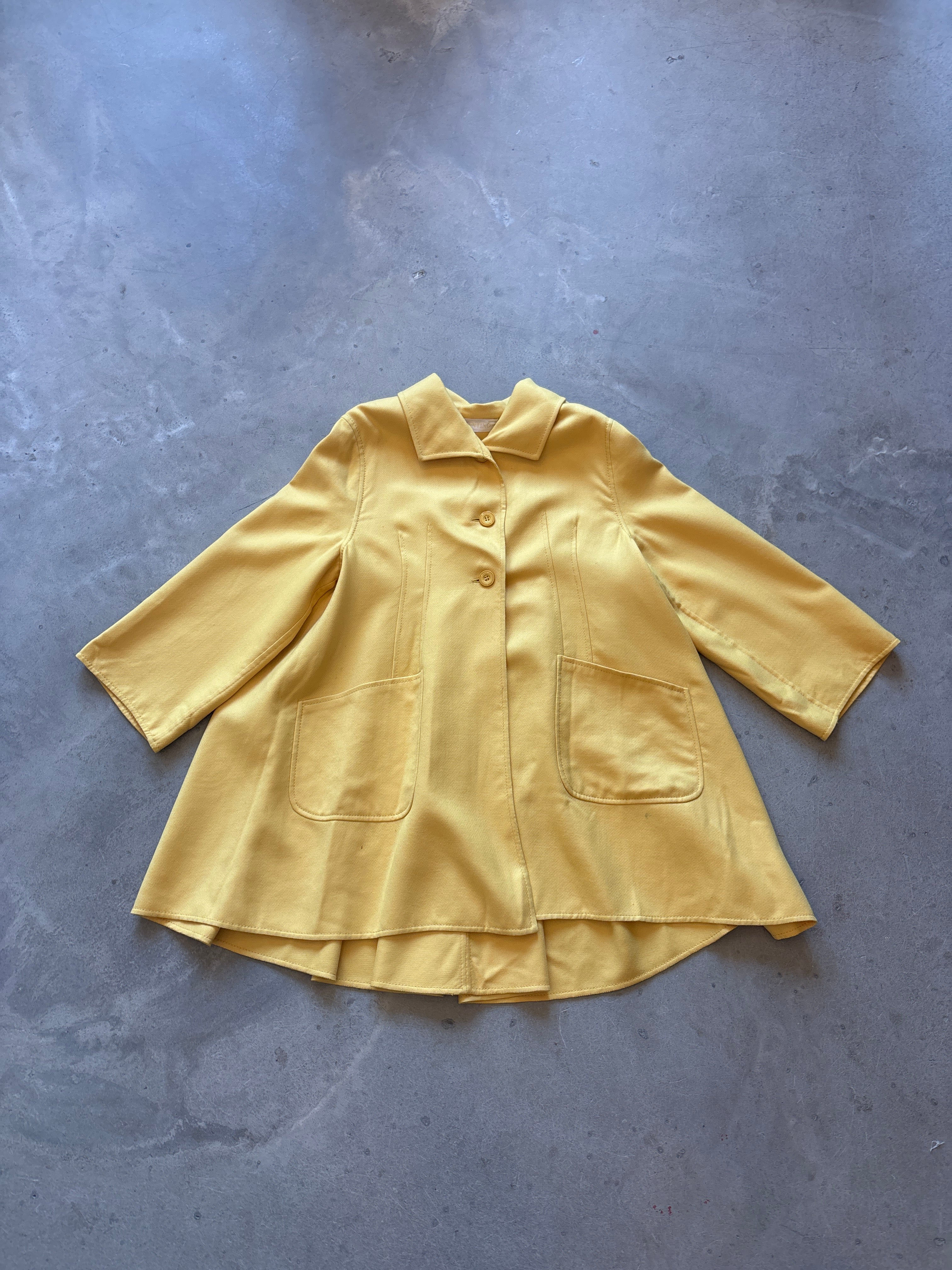 Vintage Yellow Coat