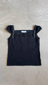 Vintage Black Cami Top